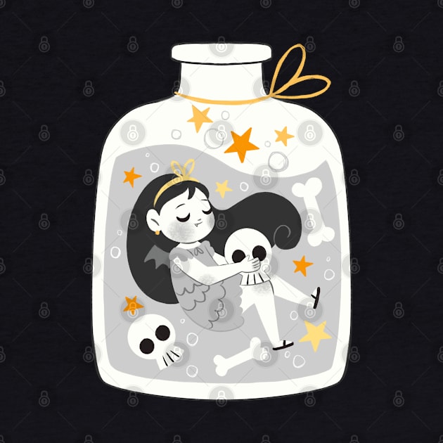 Bottled Vampire by Lobomaravilha